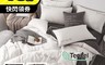 生活市集 7.9折! - 頂級60支100%天絲鋪棉兩用被床包小抱枕組