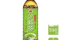 【愛之味】分解茶日式綠茶590ml (九州煎茶+沖繩山苦瓜) 降火氣 解油膩