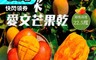 永苑行 5.7折! - 愛文芒果乾100g (無糖/低糖) 新鮮現摘現做 枋山愛文芒果