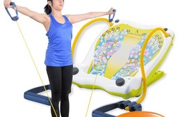【Imotani】日本製三合一美型舒筋板-附彈力拉繩(足底拉筋 腳底穴道按摩)