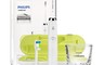內附鑽石刷頭二個 10.0折! - 飛利浦 PHILIPS 鑽石靚白音波震動電動牙刷HX9332