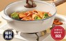生活市集 6.8折! - (福利品)日式麥飯石加深不沾炒鍋28/30cm(含蓋) 不挑爐具/可IH