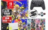 Nintendo任天堂 10.0折! - Switch斯普拉遁3新版OLED主機+手把+遊戲任選