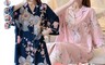 生活市集 4.8折! - 夏日花語涼爽寬鬆七分袖居家裙 睡衣 睡裙 6款任選