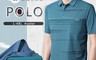 生活市集 6.4折! - 大尺碼輕薄透氣字母口袋POLO衫(L-4XL)