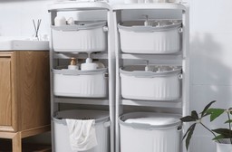 新超大容量日式多層髒衣籃洗衣籃