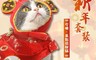 生活市集 6.9折! - 貓咪新年套裝 財神頭套 繡花披風 萌兔頭套