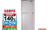 SAMPO 聲寶 7.3折! - 140公升一級能效定頻冰箱(SR-C14Q)