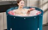 生活市集 7.5折! - 免安裝折疊一秒速開家用大號泡澡桶