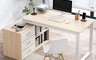 生活市集 7.8折! - 北歐風L型轉角多功能辦公桌
