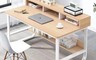 生活市集 7.9折! - 北歐現代簡約桌上收納U型腿書桌