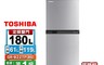 TOSHIBA東芝 7.9折! - 180公升一級能效雙門電冰箱GR-B22TP(BS)
