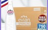 Evian 7.9折! - 依雲氣泡天然礦泉水(750mlx12入) 玻璃瓶包裝