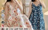生活市集 7.7折! - 涼感親膚寬鬆仙女花系吊帶居家睡裙 8色可選 睡衣 居家服 家居服