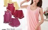 生活市集 10.0折! - 莫代爾涼感舒適柔感寬鬆背心居家睡衣 4色 家居服 居家服