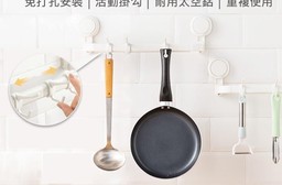 35cm真空吸盤五勾收納架