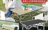 生活市集 7.7折! - 戶外蛋捲桌面便攜野餐折疊餐桌(附收納袋)