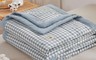生活市集 10.0折! - 無印風格子舒適夏日涼棉被 200x230cm