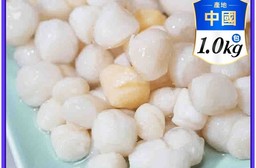 【盅龐水產】熟凍小干貝 1KG/包(200-300顆)
