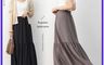 生活市集 7.7折! - 日韓雪紡飄逸鬆緊腰舒適氣質長裙 3色 半身裙