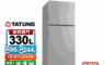 TATUNG 8.7折! - 330公升一級變頻雙門冰箱 TR-B1330VHR 含拆箱定位