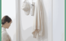 生活市集 7.4折! - 白色碳鋼門後兩聯掛鉤 衣帽包包掛架