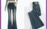 生活市集 10.0折! - 女款高腰顯瘦牛仔喇叭褲 XS-2XL碼