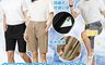 生活市集 10.0折! - 男女冰絲涼感輕薄速乾防潑水五分褲 M-4XL