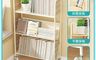 生活市集 10.0折! - 奶油風超穩固可移動鐵藝書架-升級層板(文件推車 兒童書架 移動書櫃 置物架)