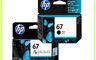 HP 10.0折! - 67 黑色+彩色原廠墨水匣(2入優惠組)