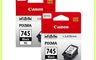 Canon 9.9折! - CL-745XL原廠黑色高容量墨匣2入組(適用3370 2470)