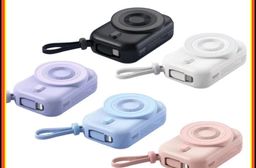 【HANG】PDC 10000mAh 20W 無線磁吸快充 自帶線行動電源 五色