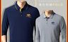 生活市集 10.0折! - 秋冬新款M-4XL撞色親百搭透氣馬術長袖POLO衫 POLO上衣 長袖上衣