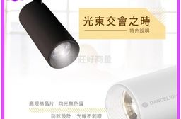 【舞光DanceLight】7W LED北歐風長筒形軌道投射燈燈