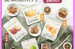 【嶼姜】姜軟糖口味任選(百香果／芒果／鳳梨／蜂蜜檸檬) 水果軟糖 糖果 零食