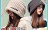 生活市集 10.0折! - 秋冬必備男女可戴保暖毛帽 針織毛線堆堆帽