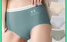 生活市集 10.0折! - 輕柔棉質貼身中高腰內褲 L-XL