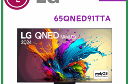 【LG 樂金】65吋AI語音物聯網顯示器/電視 含拆箱定位65QNED91TTA