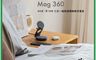 亞果元素 9.1折! - Mag 360 Qi2 雙15W三合一旅行磁吸無線充電座
