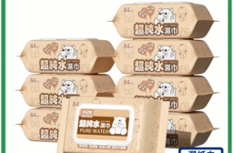 【BeniBear 邦尼熊】超純水濕紙巾84抽30包/箱