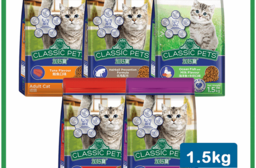 【Classic Pets 加好寶】乾貓糧1.5kg (成貓) 貓飼料 五款任選
