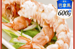 【福田生鮮】巴拿馬紅太陽活凍白蝦30-40 600g 蝦子 活凍生蝦 蝦仁 蝦肉