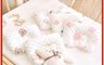 凱美棉業 10.0折! - 嬰幼兒豆豆絨U型枕 安撫枕頭 嬰兒枕頭 豆豆枕 男女款