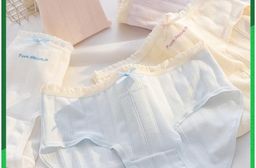 軟糯輕柔蝴蝶結少女內褲