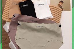 無痕冰絲輕薄少女內褲