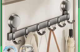 免打孔吸盤門後掛鉤 強力排鉤 壁掛掛勾 掛架 包包掛鉤 衣帽架