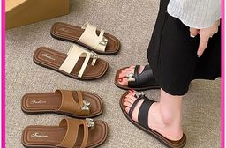新品頂極時尚夏日上班出遊必備淑女鞋平底涼鞋(休閒鞋/涼鞋/娃娃鞋/低跟鞋/瑪莉珍