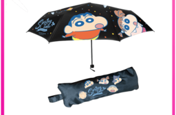 (福利品)【蠟筆小新】大購物袋傘(春日好朋友版)