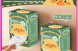 豆豆鴨廚房拋棄式水槽濾網(100入盒)