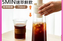 冷萃咖啡壺 法式濾壓萃取 (750ml)